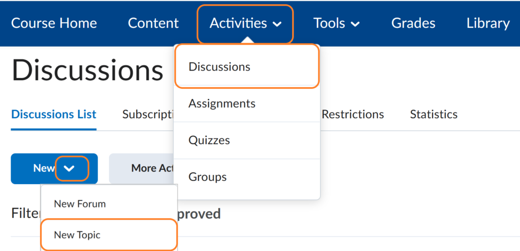 Online Discussions – Brightspace Essentials