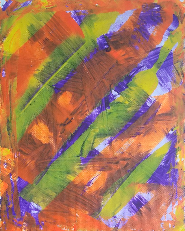 abstract painting by Carl Dunn