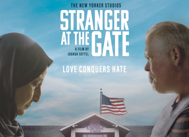 Stranger at the Gate film poster.