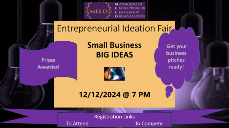 MELO Ideation Fair