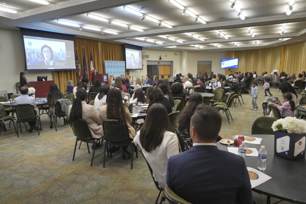 The 2025 CUNY SPS Nursing Convocation and Pinning Ceremony at Baruch College.