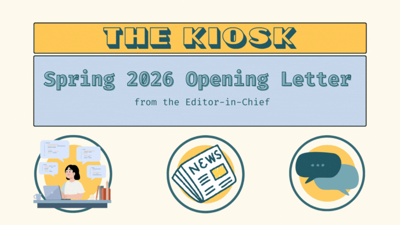 the kiosk spring 2025 opening letter